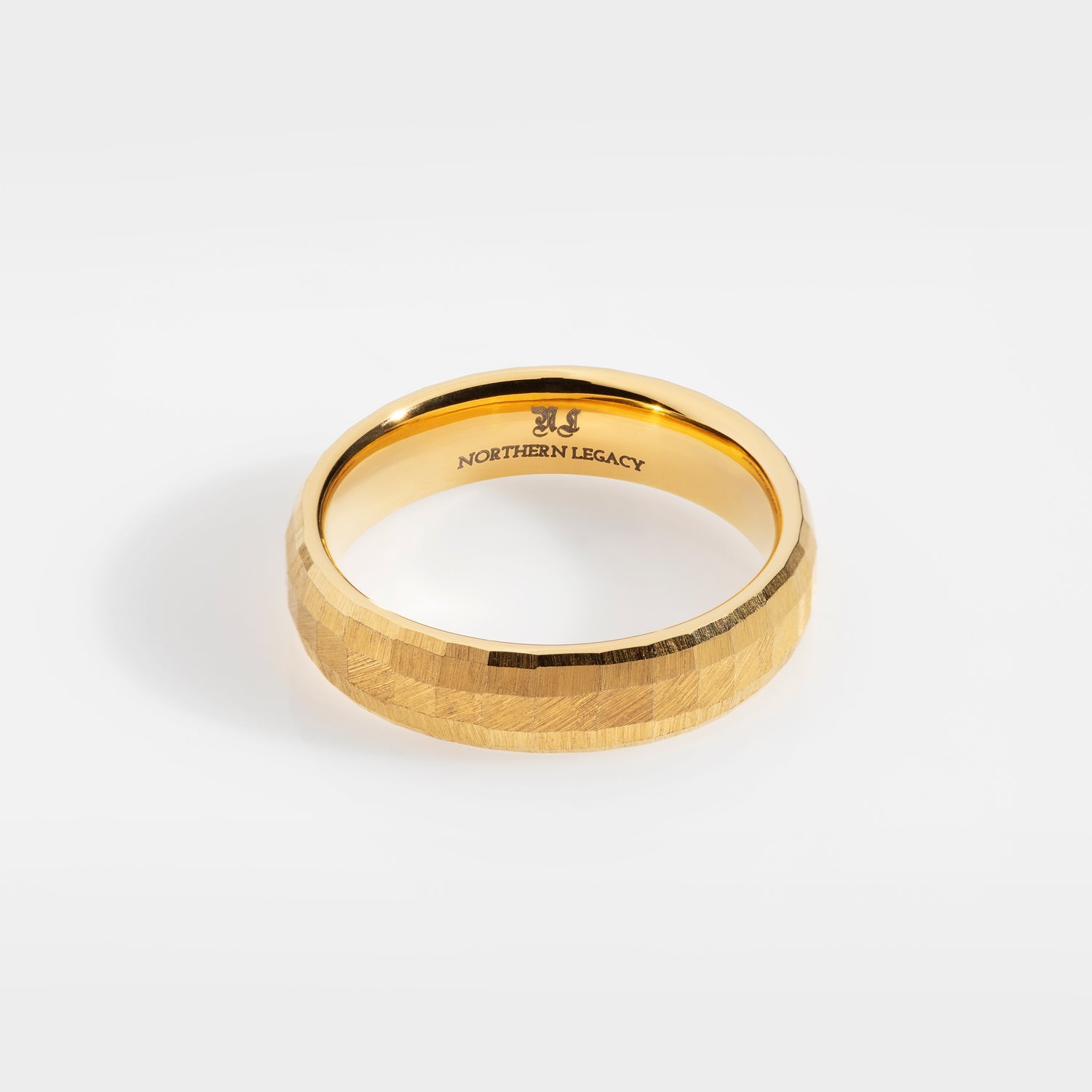 Siempre Cushion Band - Guldtbelagt Ring - Str 6 - Herre - Northern Legacy
