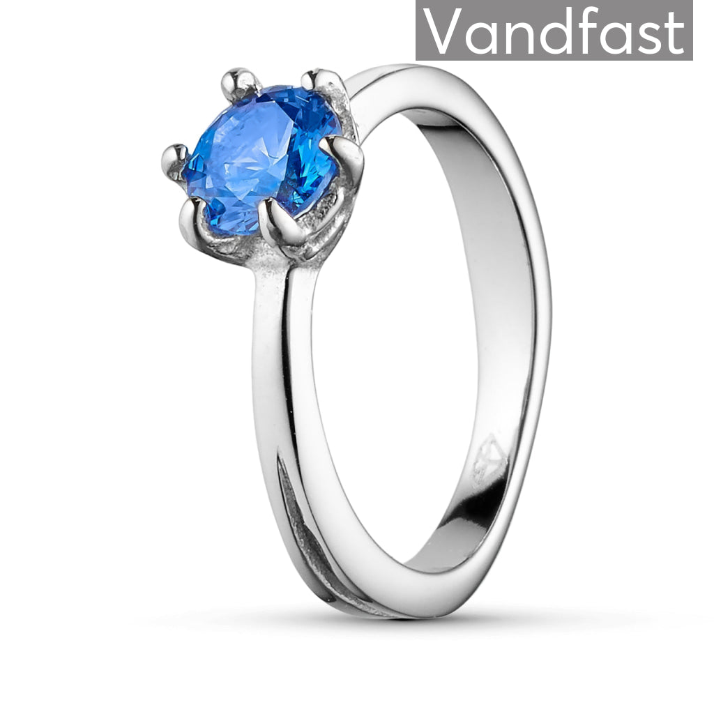 Annebrauner Princess Sapphire Blue Ring - 46