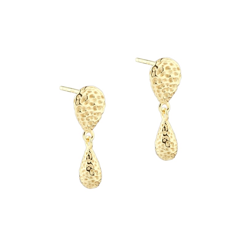 Cappa Earstud Small    Golden