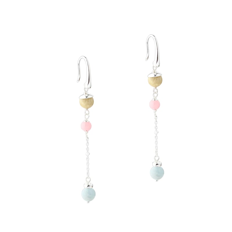 Morganite Dream Long  Silver