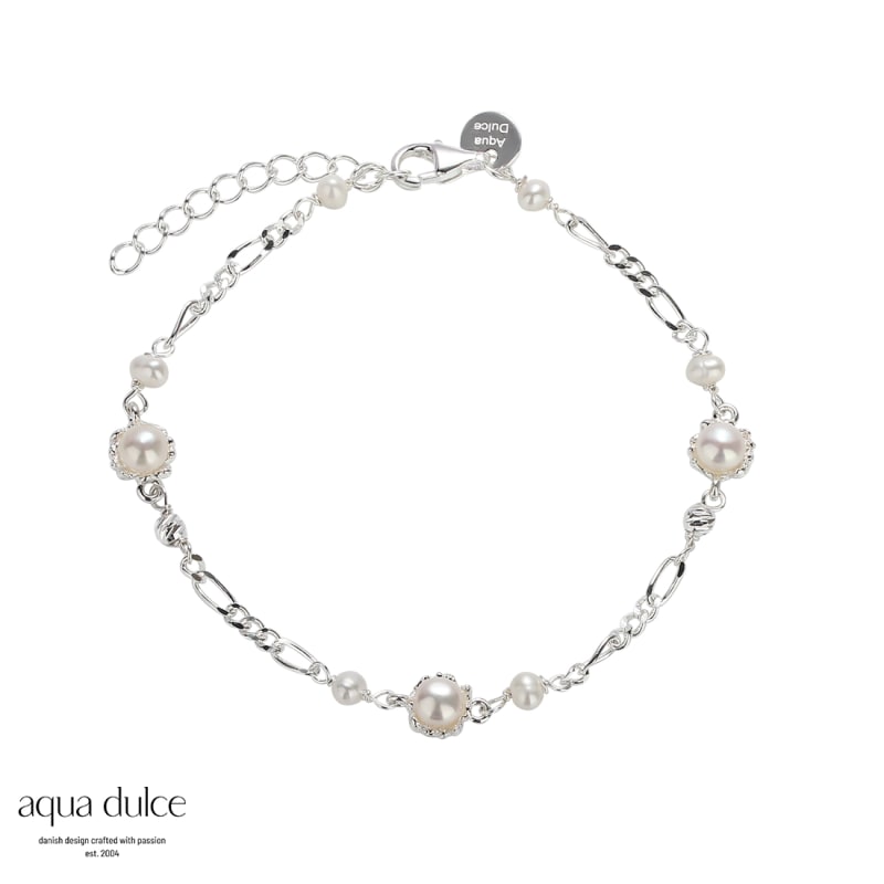 Pearl Mila Bracelet Silver