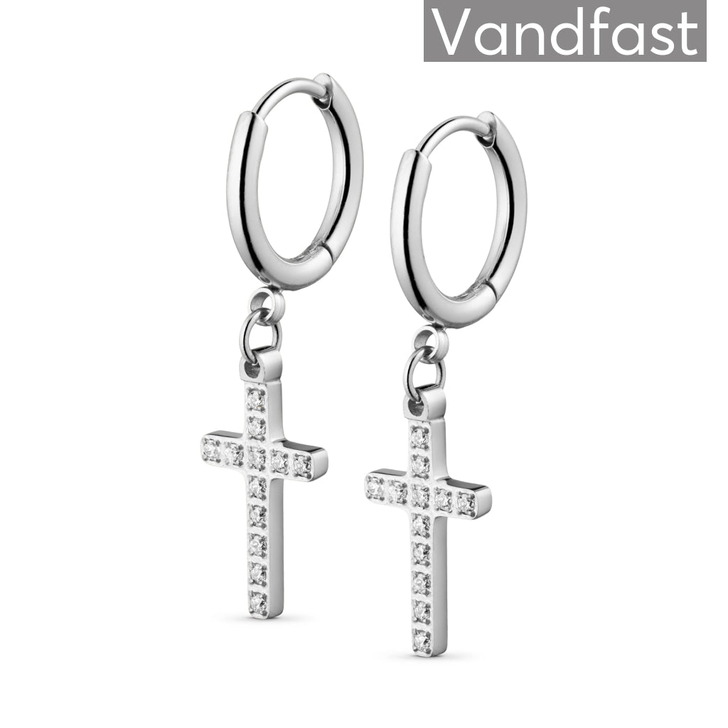 Annebrauner Cross Deluxe øreringe