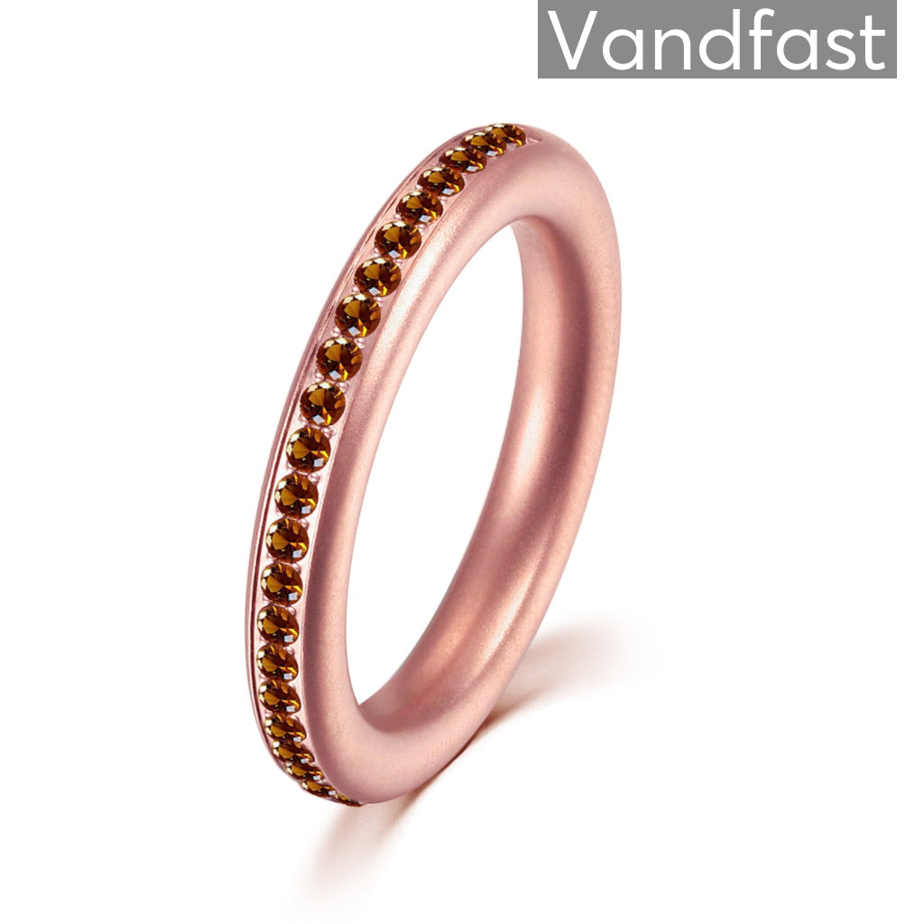 Annebrauner Elegance Mid Rosebrown Ring - 50