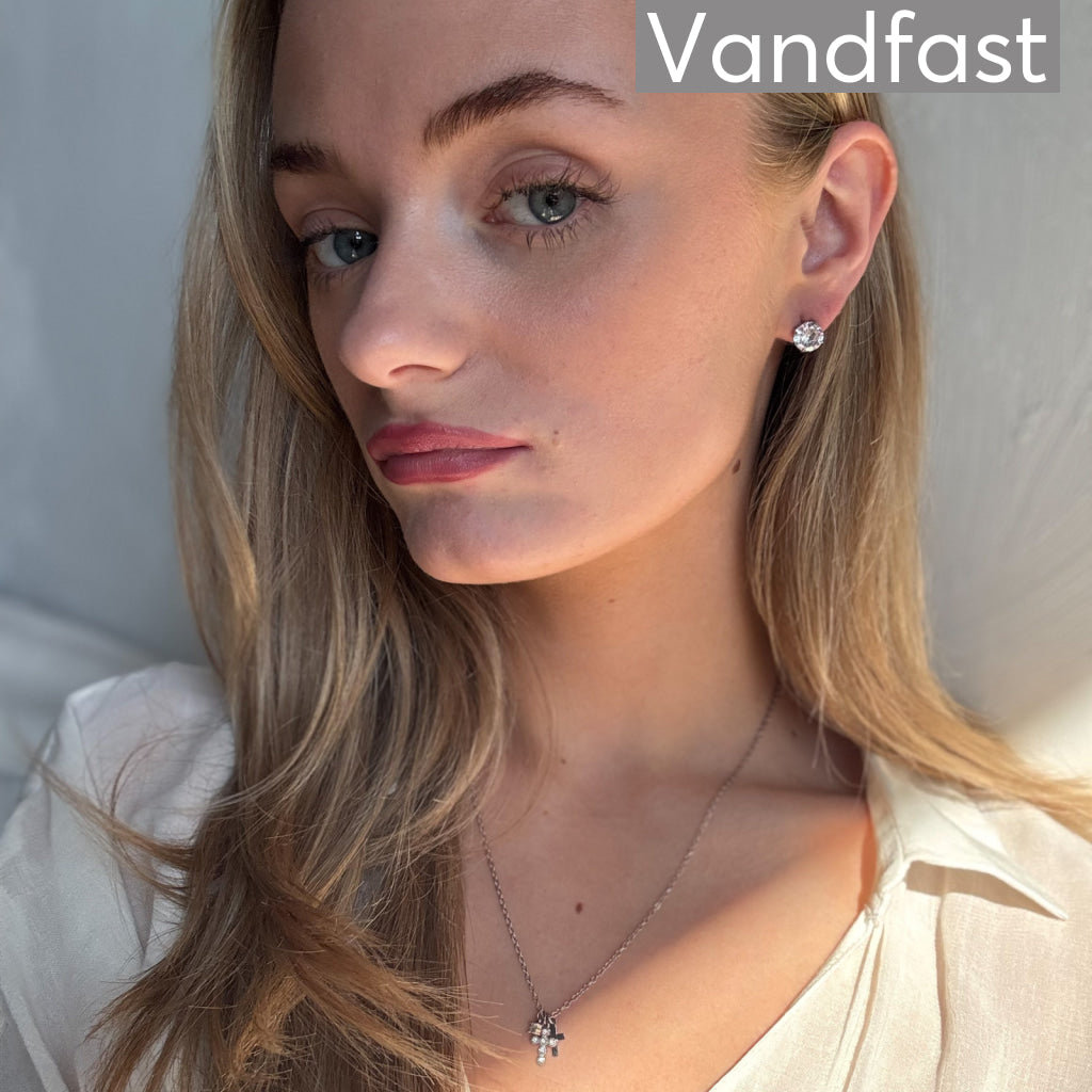 Annebrauner Princess 8 Mm Clear øreringe