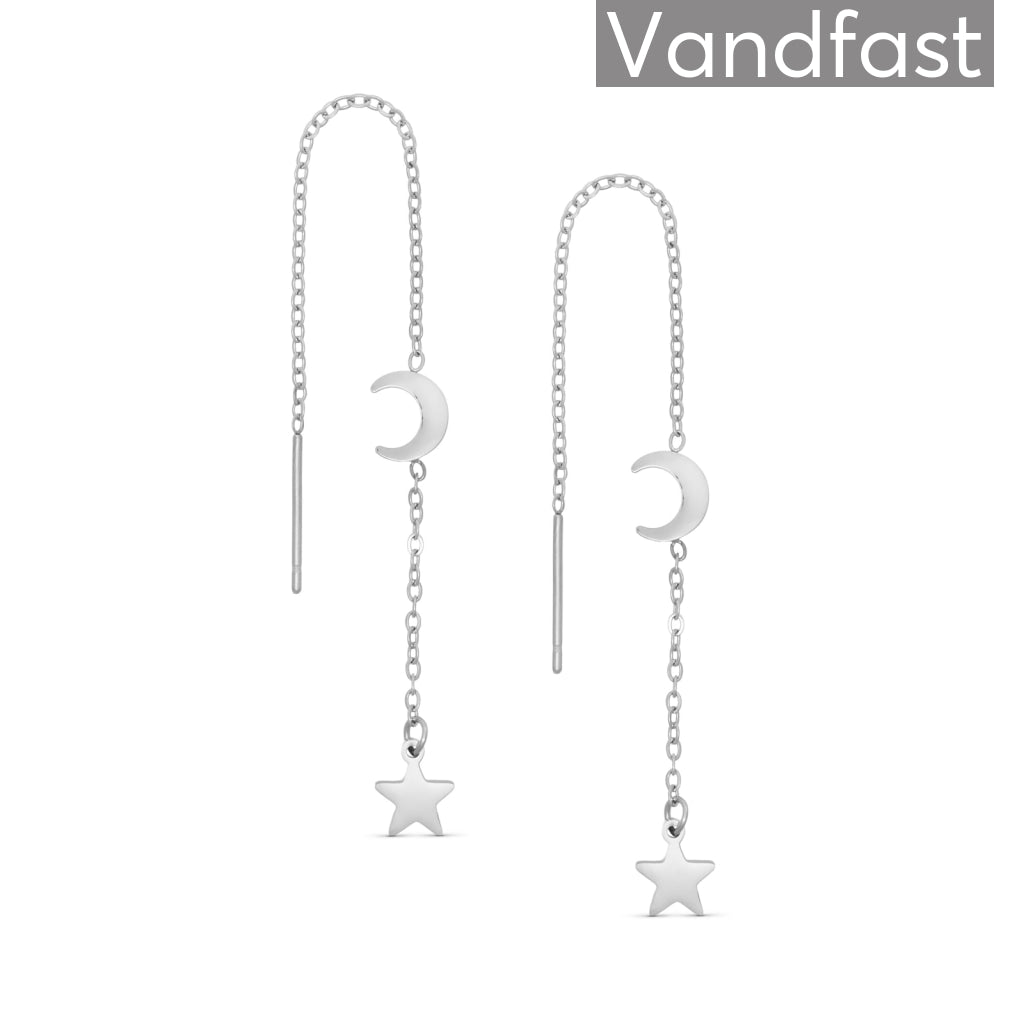Annebrauner Star  Moon øreringe