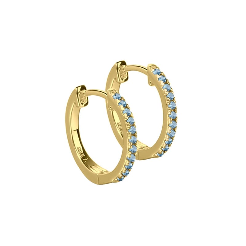 Ranva Sky Medium Hoop  Golden