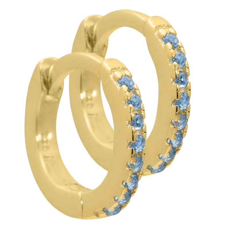 Ranva Sky Small Hoop  Golden