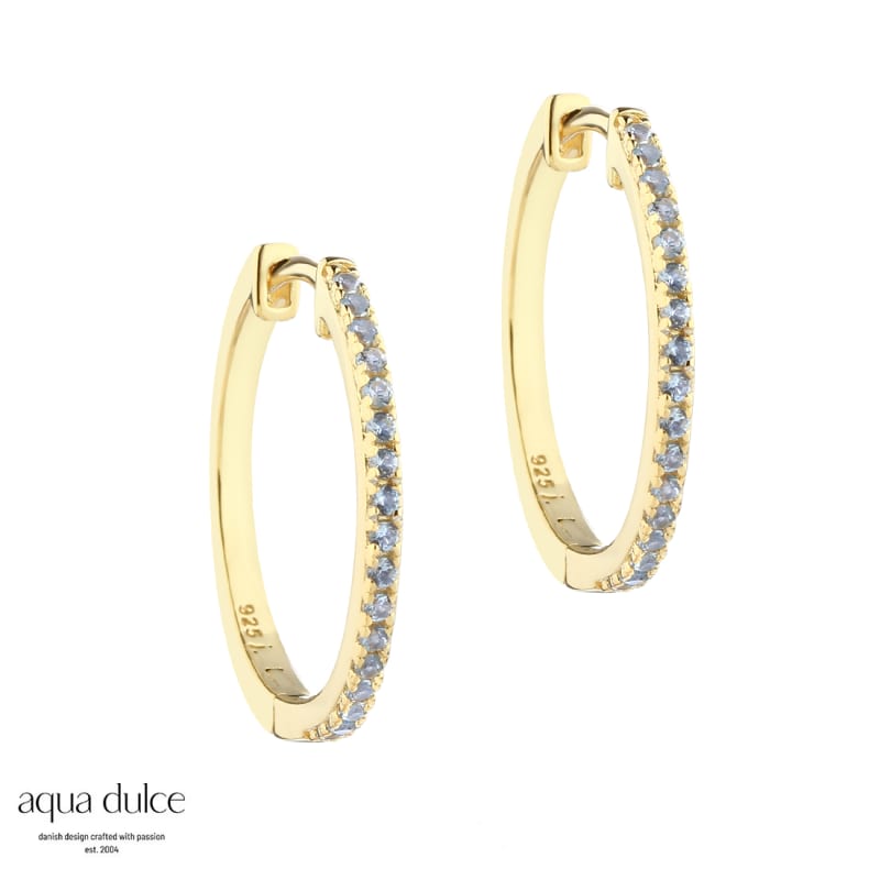 Ranva Sky Large Hoop  Golden