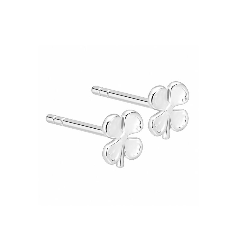 Clover Earstud  Silver