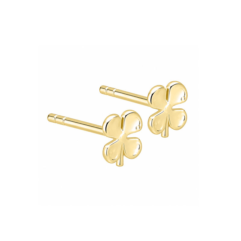 Clover Earstud  Golden