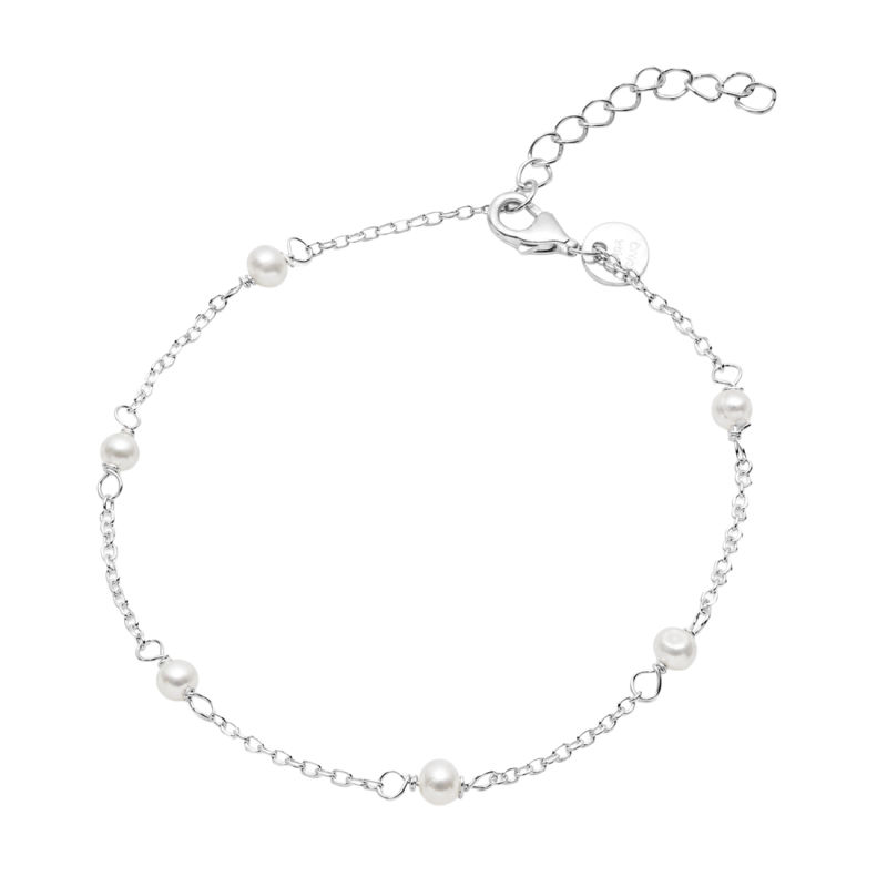 Pearly Bracelet  Silver
