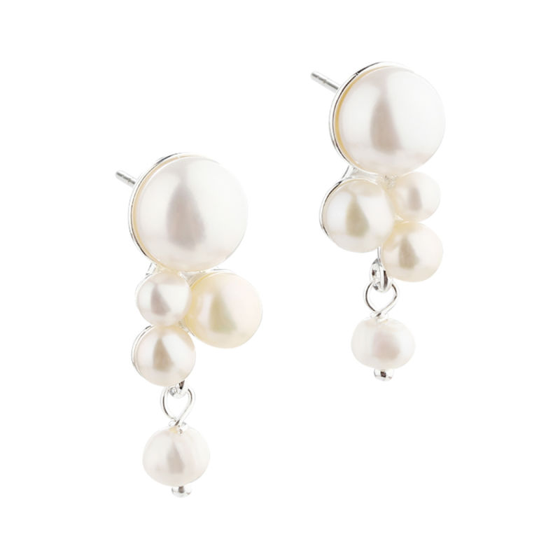 Bubbels Earring   Silver