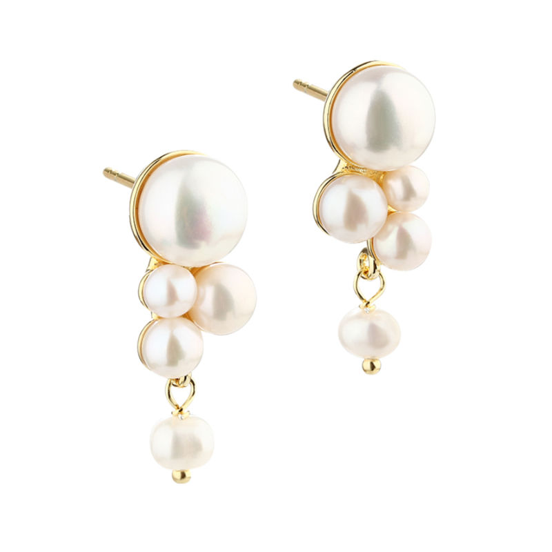 Bubbels Earring   Golden