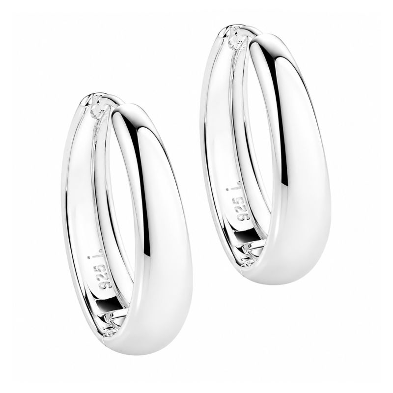 Emma Hoop 20 Mm Silver