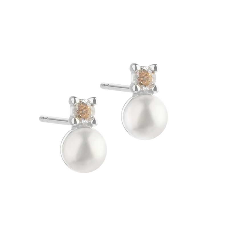 Darling Bubbels Earstud  Silver