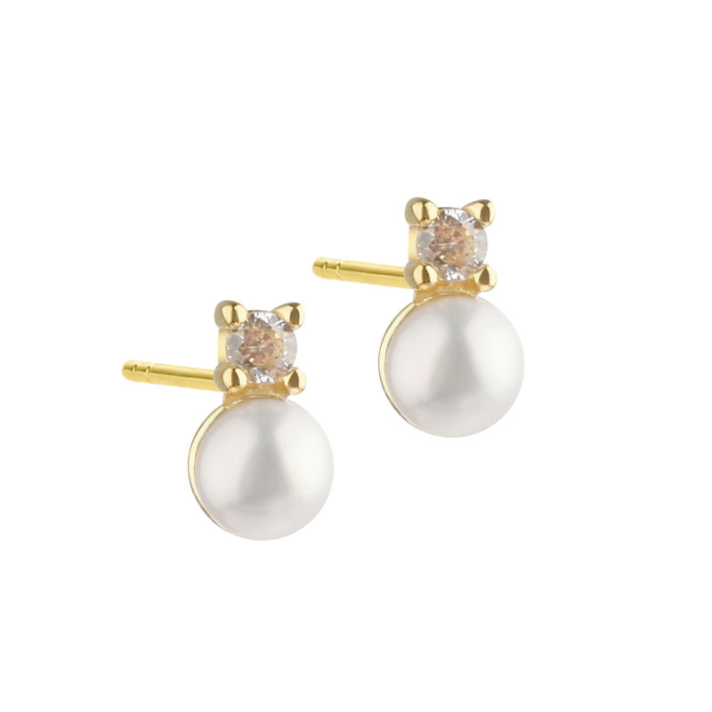 Darling Bubbels Earstud  Golden