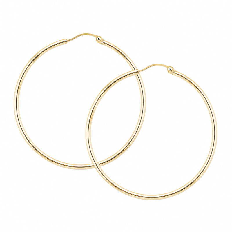 Ana Hoop Medium 30 Mm  Golden