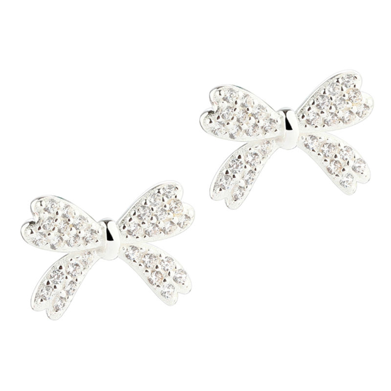 Big Darling Bow  Silver