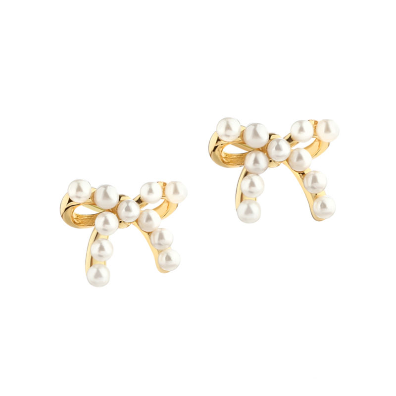 Pearly Bow Gold