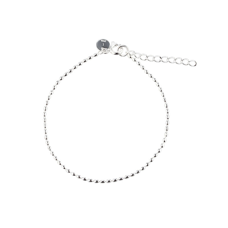 Beanie Bracelet  Silver