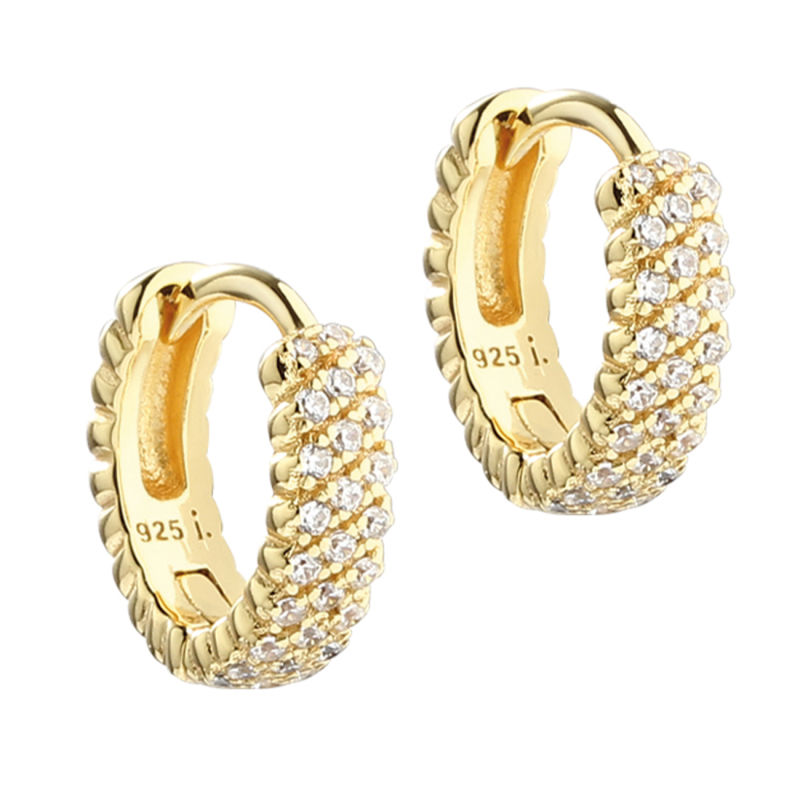 Sway Hoop 13 Mm  Golden