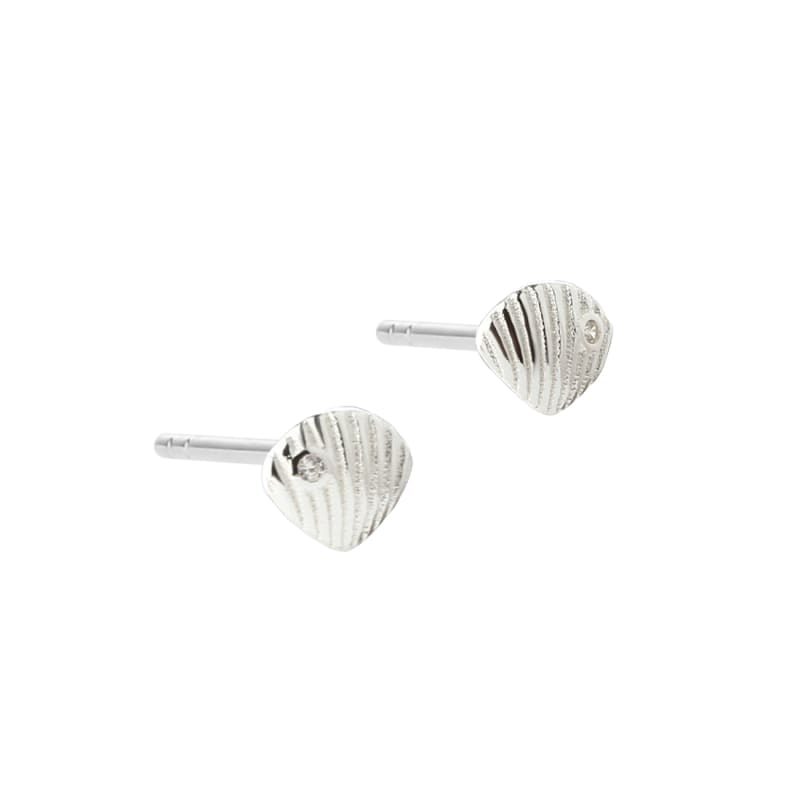 Shelly Small Earstud  Silver