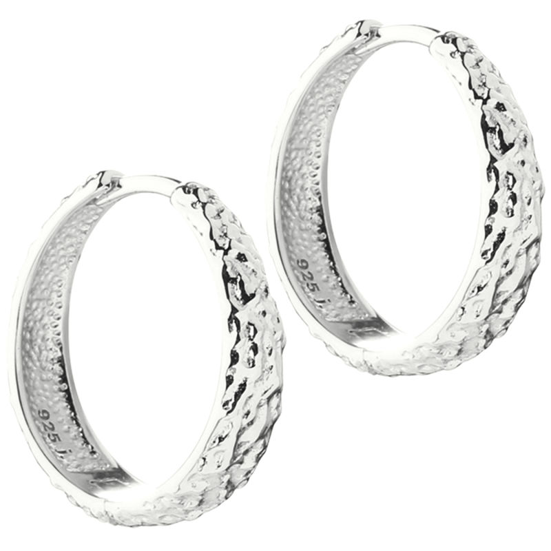 Cappa Hoop 20 Mm  Silver