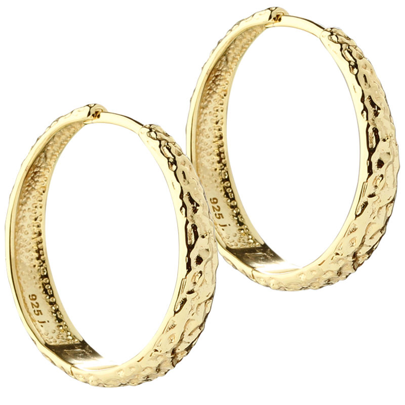 Cappa Hoop 25 Mm  Golden