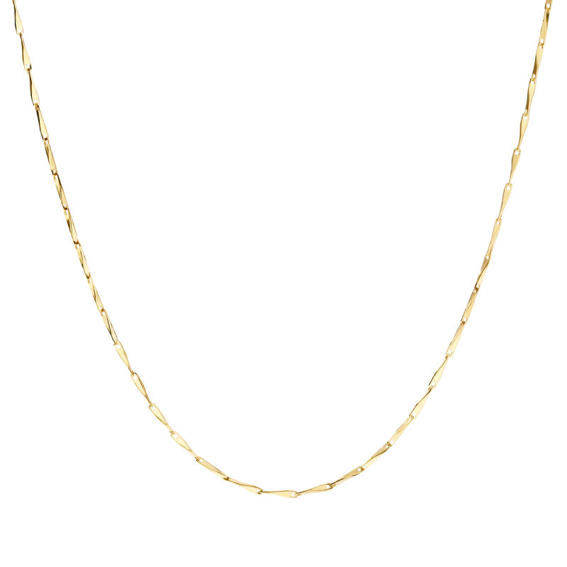 Twisty Necklace  Golden