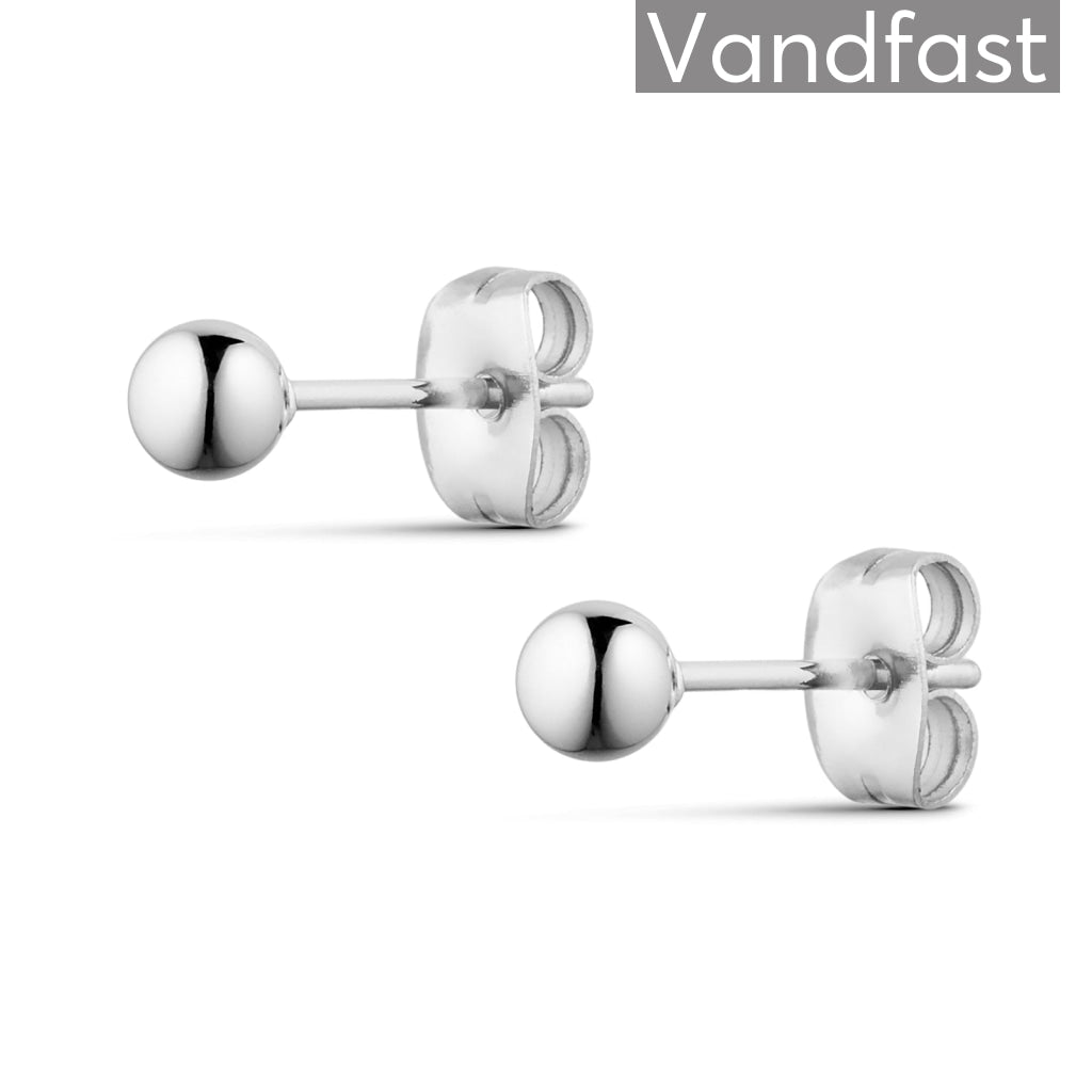 Annebrauner Ball Studs øreringe - 4 Mm