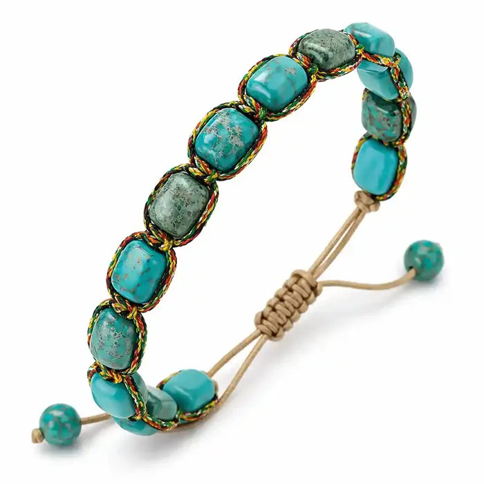 Boheme Turquoise Spirit  -  Herrearmbånd Perler