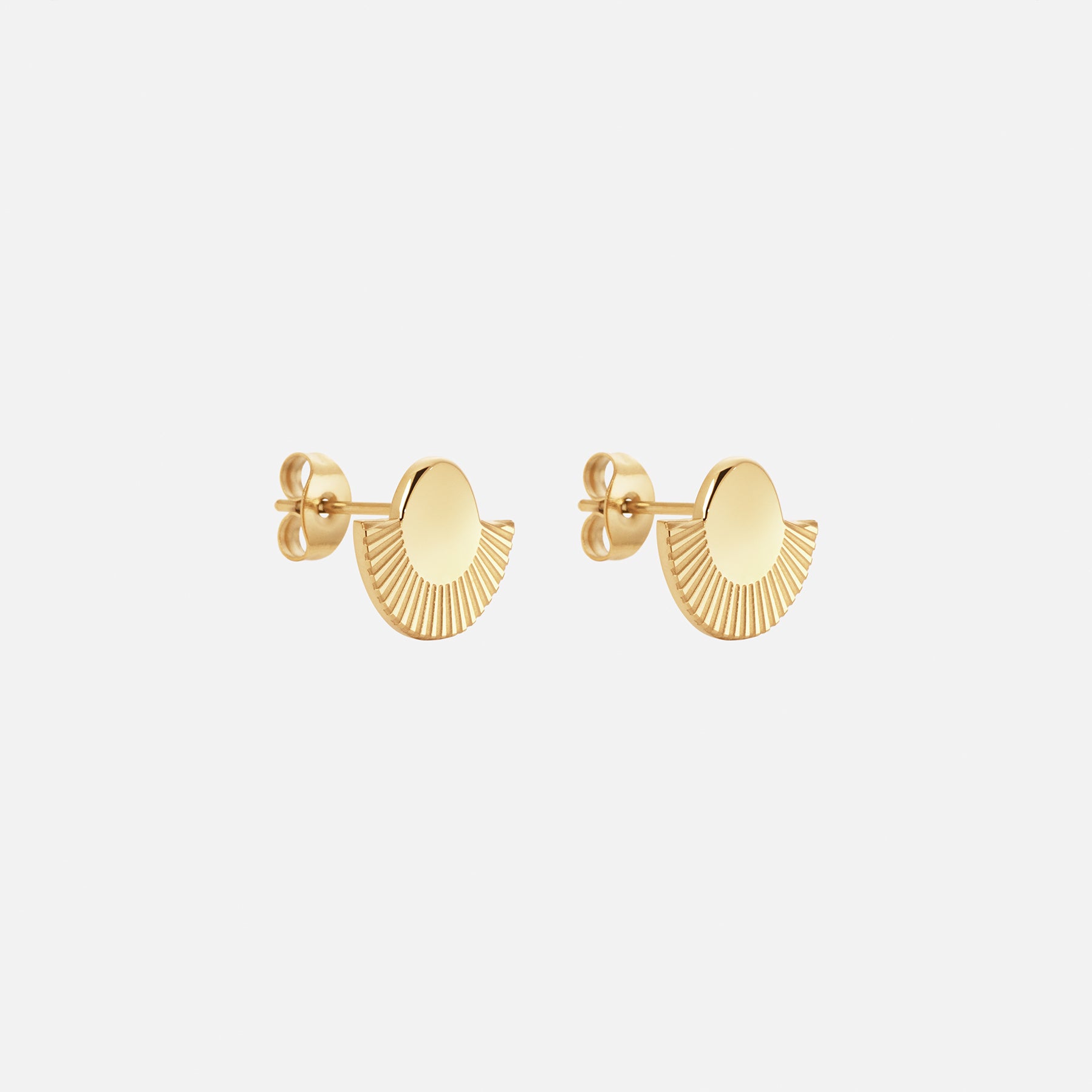 Sunset Eclipse Studs 18k Guldbelagt