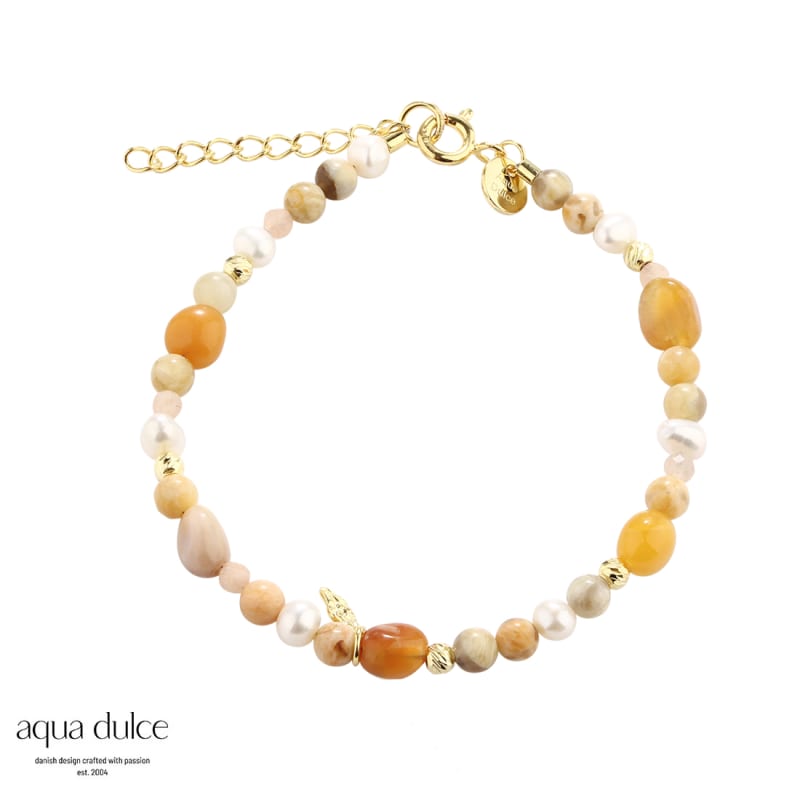 Golden Pearl Bracelet