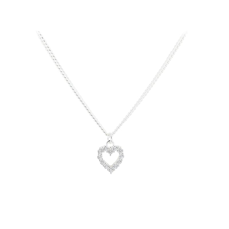Small Tessa Necklace  Silver