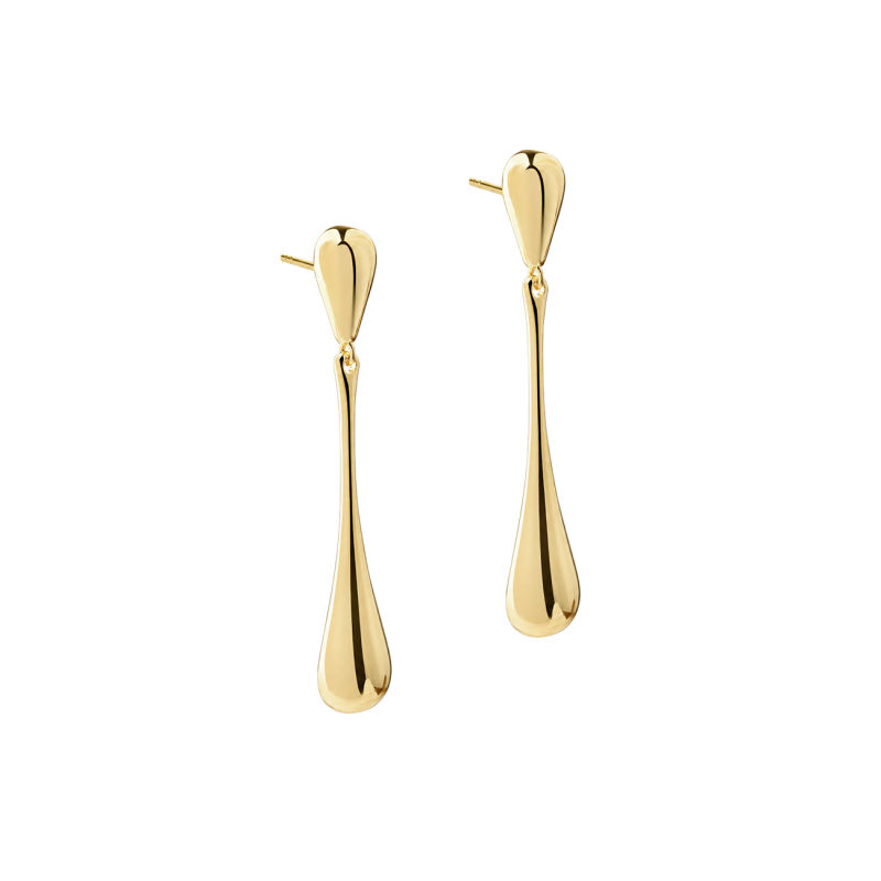 Shiny New Drop Earring  Golden