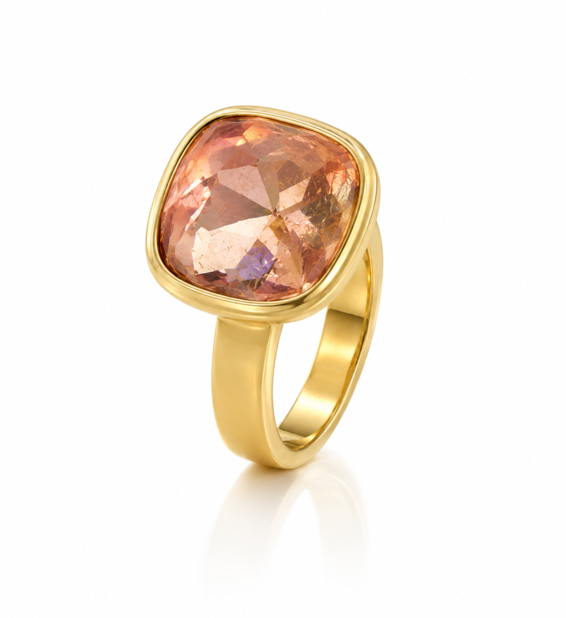 Rose Square Ring -52  Bay