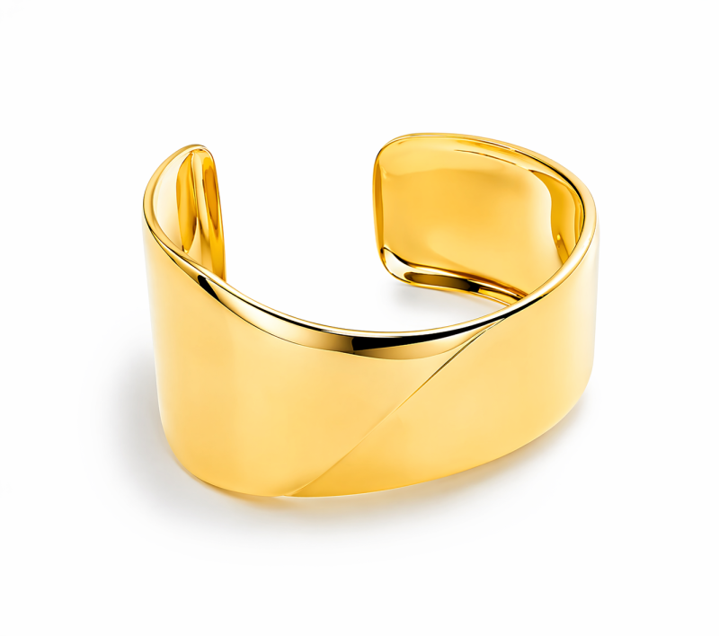 Sora Wide Bangle  Bay