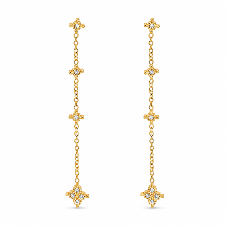 Claire Square Earring  Bay