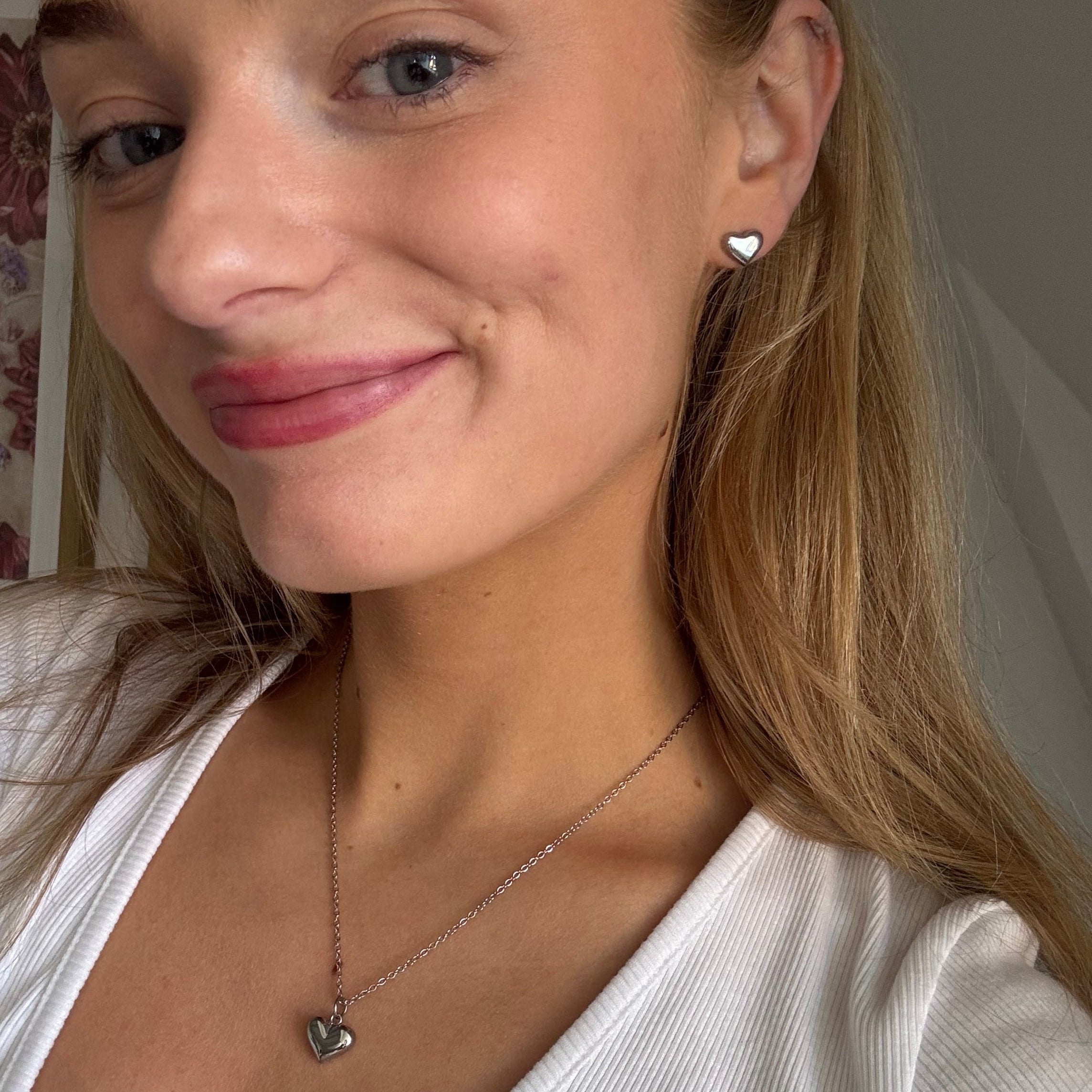 Annebrauner Palermo Heart øreringe