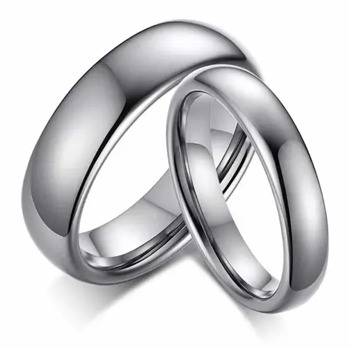 Nordic Forge Vielsesring Forlovelsesring I Tungsten