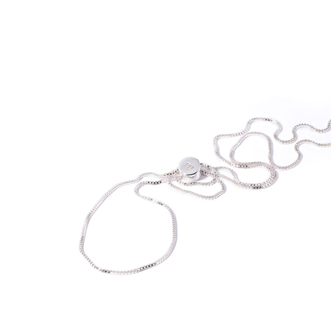 Halskæde - Texastie Plain - 68 Cm Kæde - Sterling Forsølvet