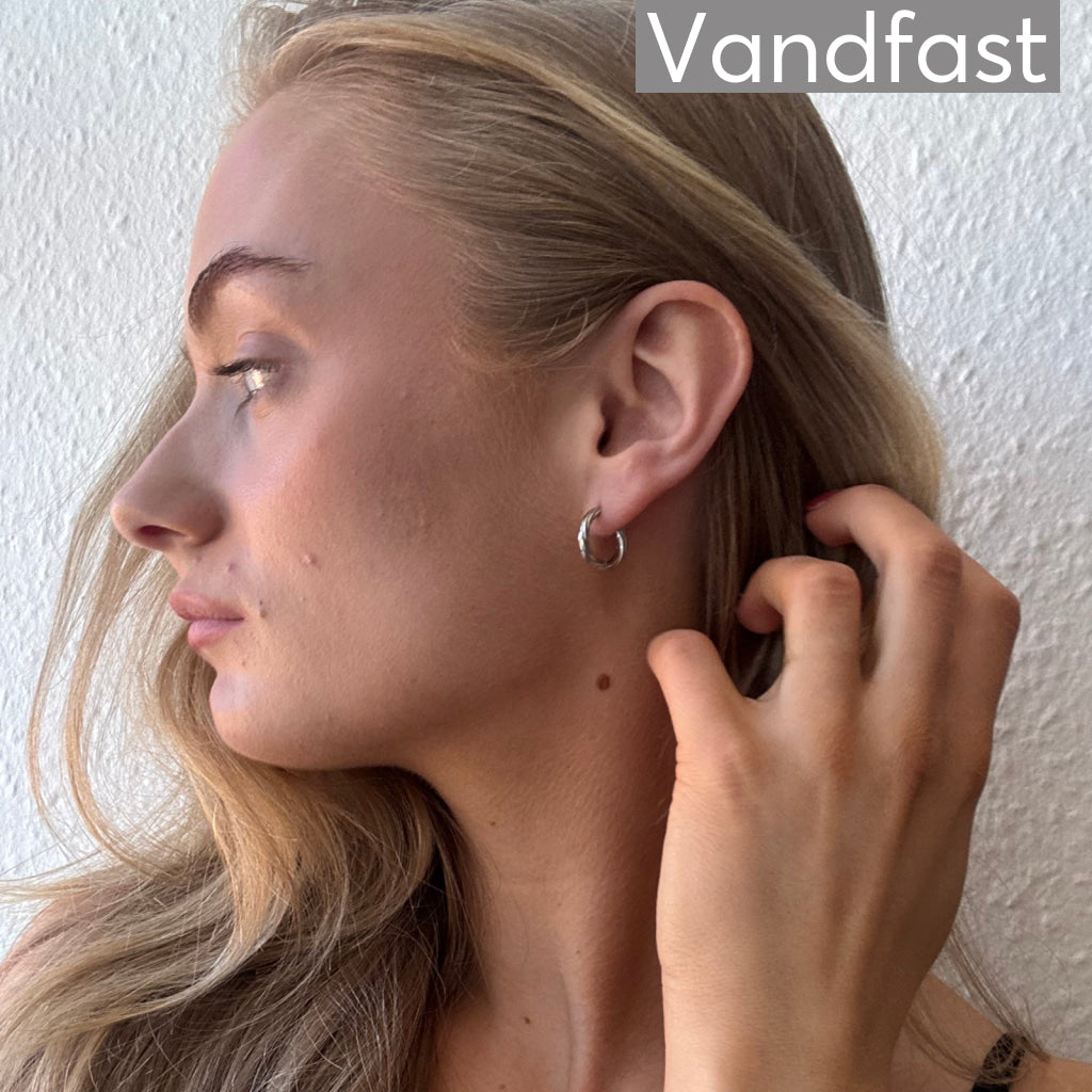 Annebrauner Classic Hoops Medium øreringe