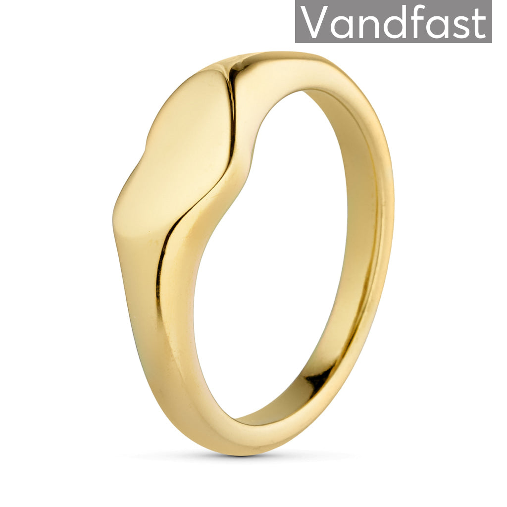 Annebrauner Palermo Ring 18k Guldbelagt - 51