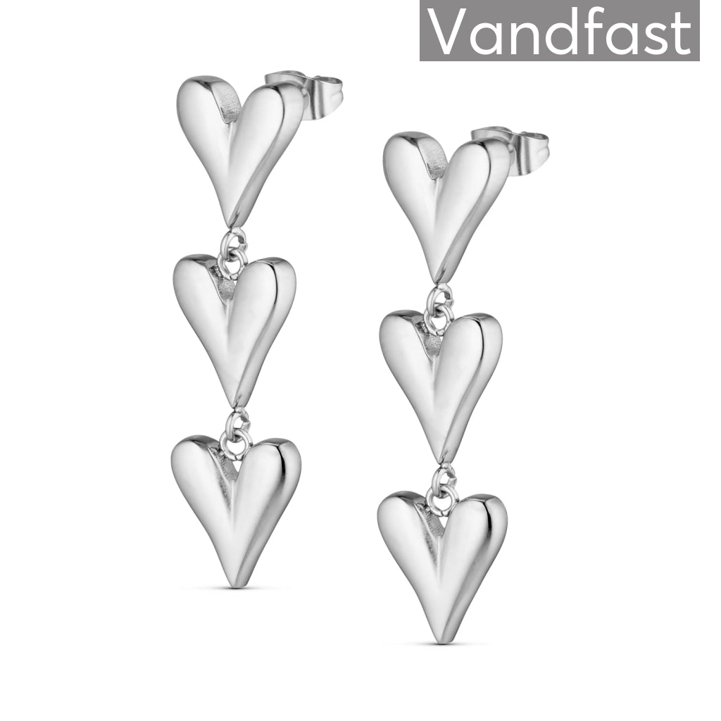 Annebrauner Paris Heart øreringe