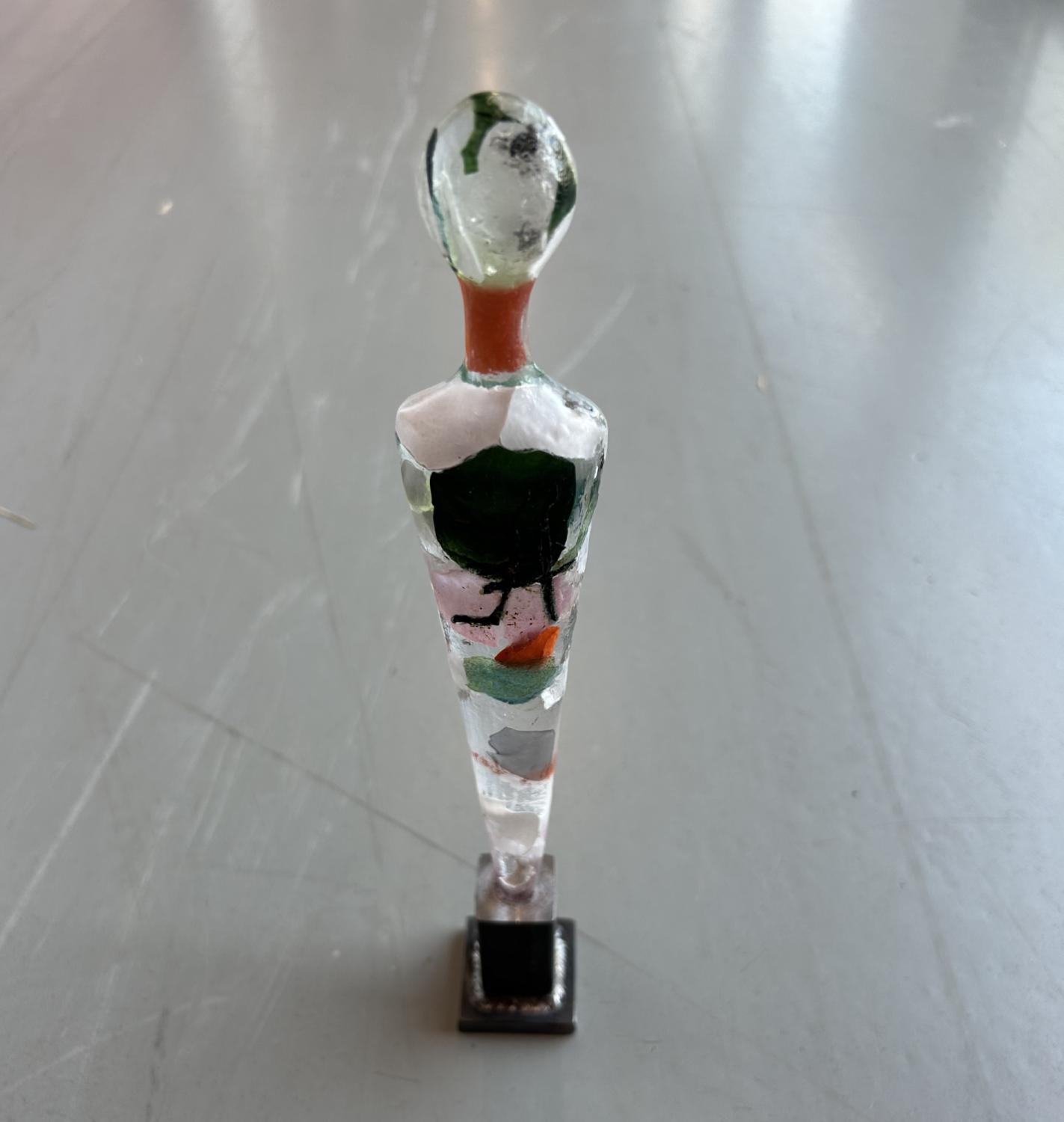 Glasskulptur På Fod - Quotmenneskerquot - 2