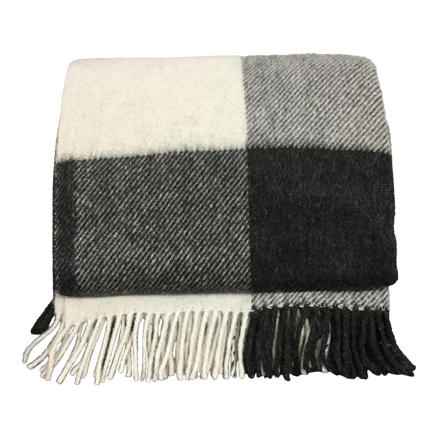 Plaid Ternet - Lækker Blød Kvalitet Med Uld Og Alpaca