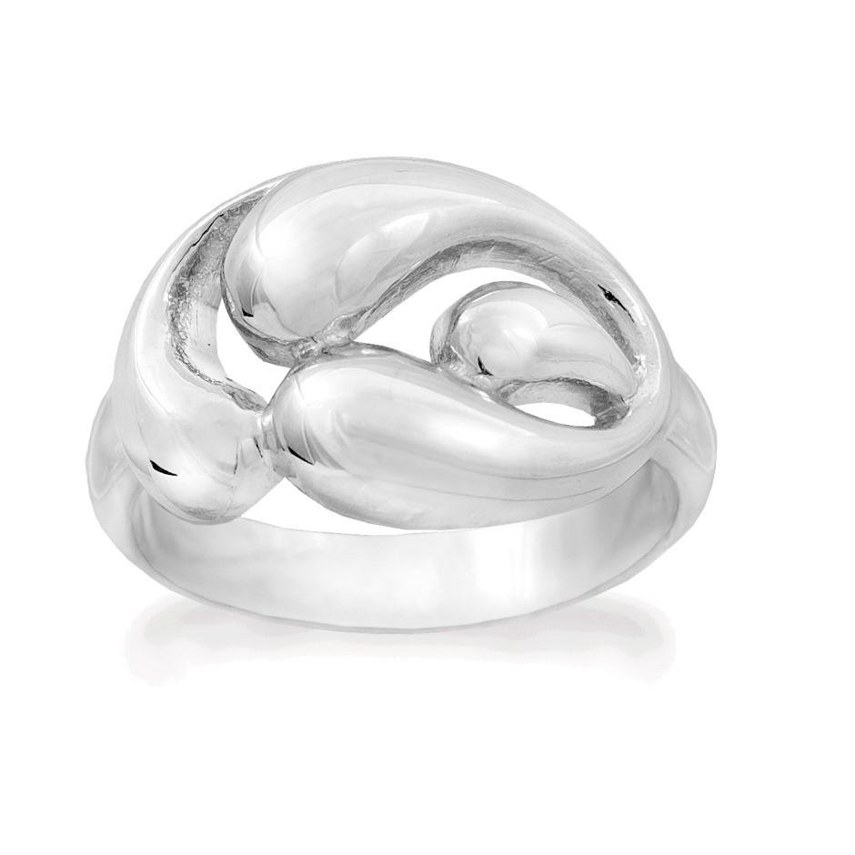 Rabinovich - Sølv Ring - Curvy Class - Størrelse 51