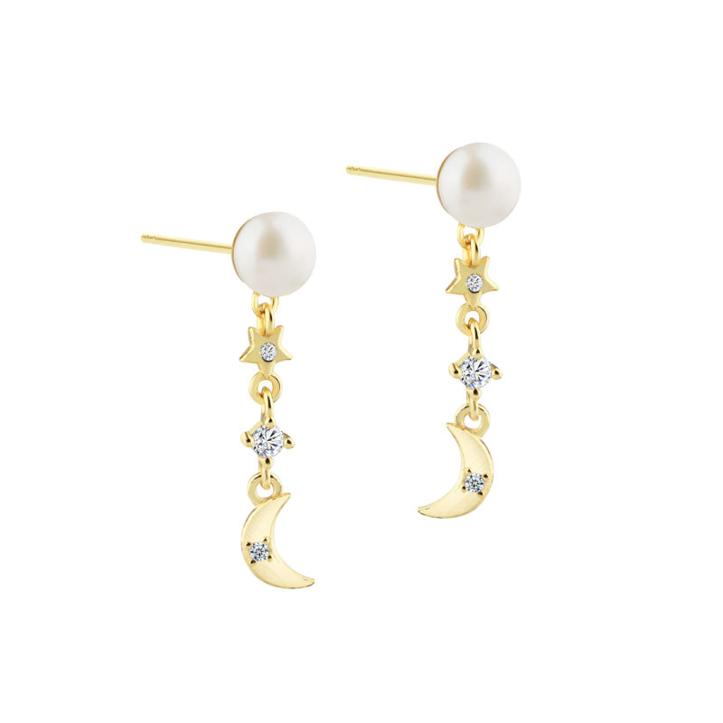 Dreamlit Pearl Charm  Golden