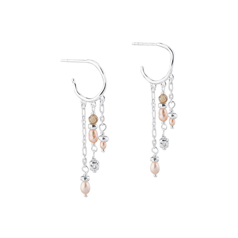 Liora Hoop  Silver