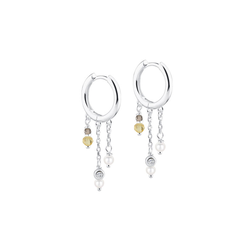 Whisper Hoop  Silver
